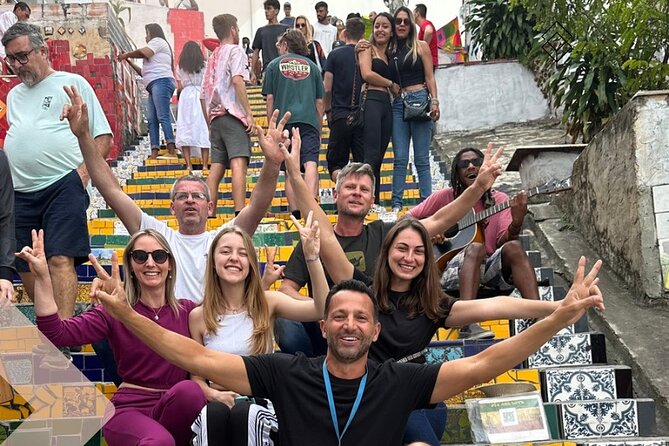 1 day tour Rio de Janeiro to Christ and Cable car and much more - Selarón Steps and the Story Behind the Tiles