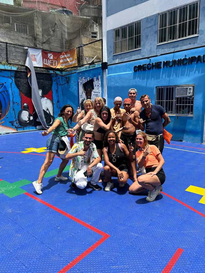 A Walk in the Rocinha Favela: Women Leading the Way - Dance, football, and time with local youth
