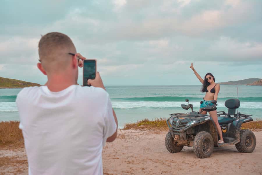 Arraial do Cabo: ATV Quad Bike Tour - Trilha Nova and Enseada das Salinas