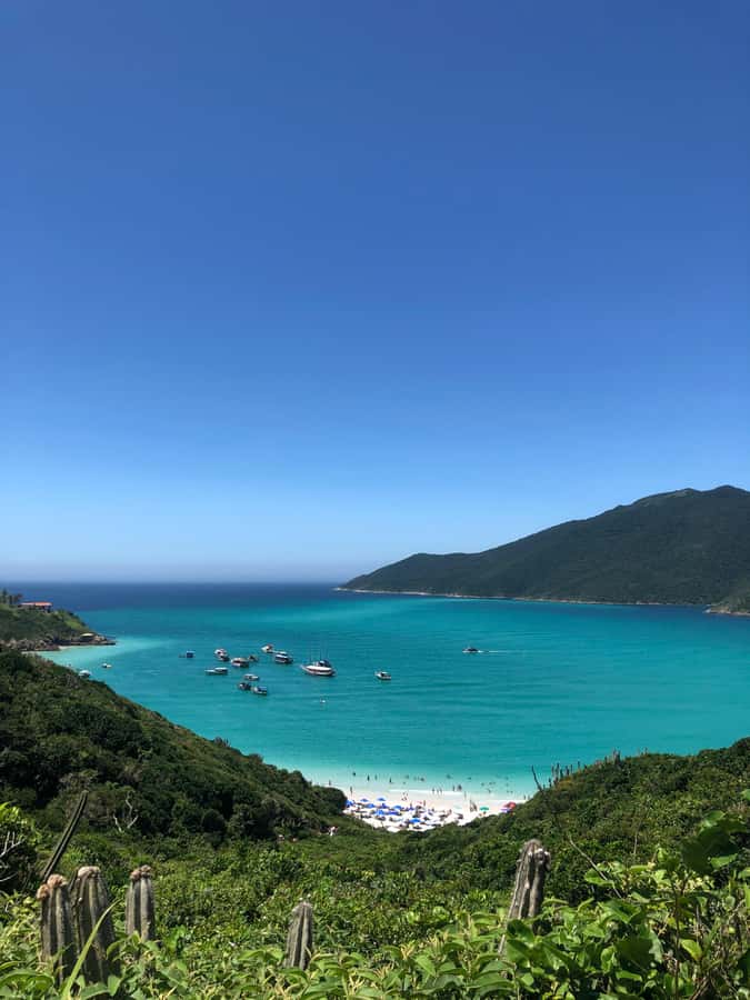 Arraial do Cabo: Boat Trip with Waterslide - Ilha do Farol, the first beach stop