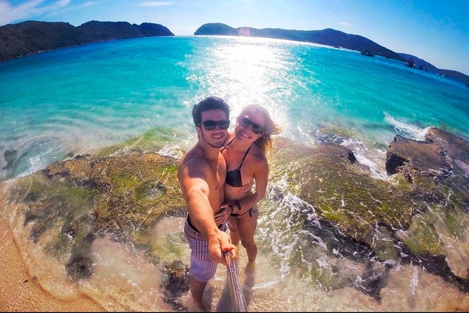 Arraial do Cabo Tour in Rio de Janeiro with Lunch - Praia do Forno: the first water stop