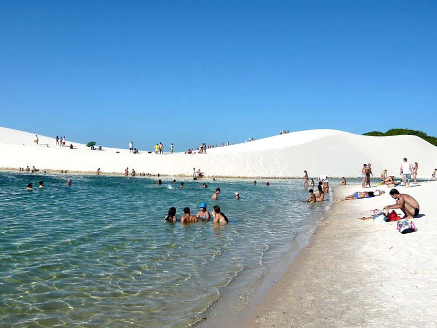 Barreirinhas: Lagoa Azul and Maranhao Half-Day Guided Tour - Swimming in Lagoa Azul