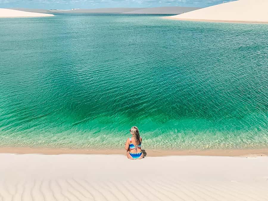 Barreirinhas: Lagoa Azul and Maranhao Half-Day Guided Tour - The 4x4 ride and walk across the dunes