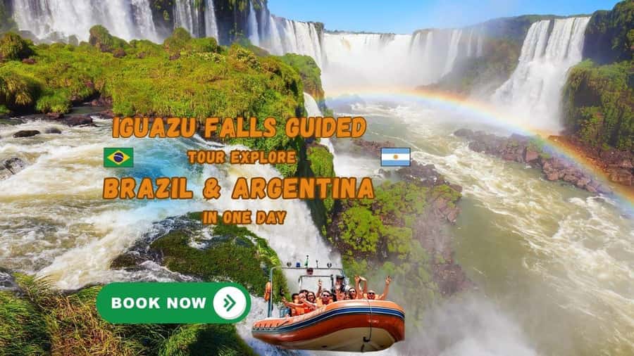 Brazil & Argentina: Iguazu Falls Both Sides in One Day - Argentina’s Upper Circuit brings you close