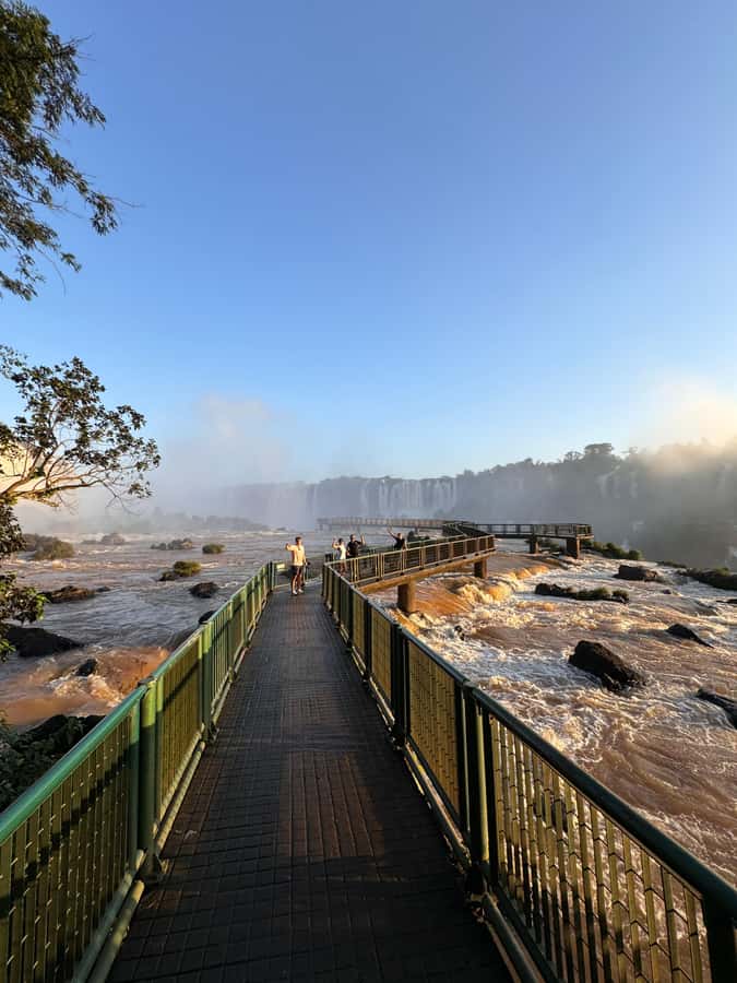 Brazilian Iguassu Falls,Bird park Boat Safari all tickets - Walking the Brazilian side of Iguassu Falls