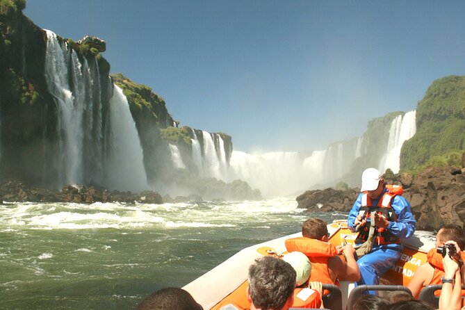 Brazilian Side of the Falls and Boat Tour Macuco Safari - All Tickets Included - The Iguassu River boat ride: prepare to get soaked