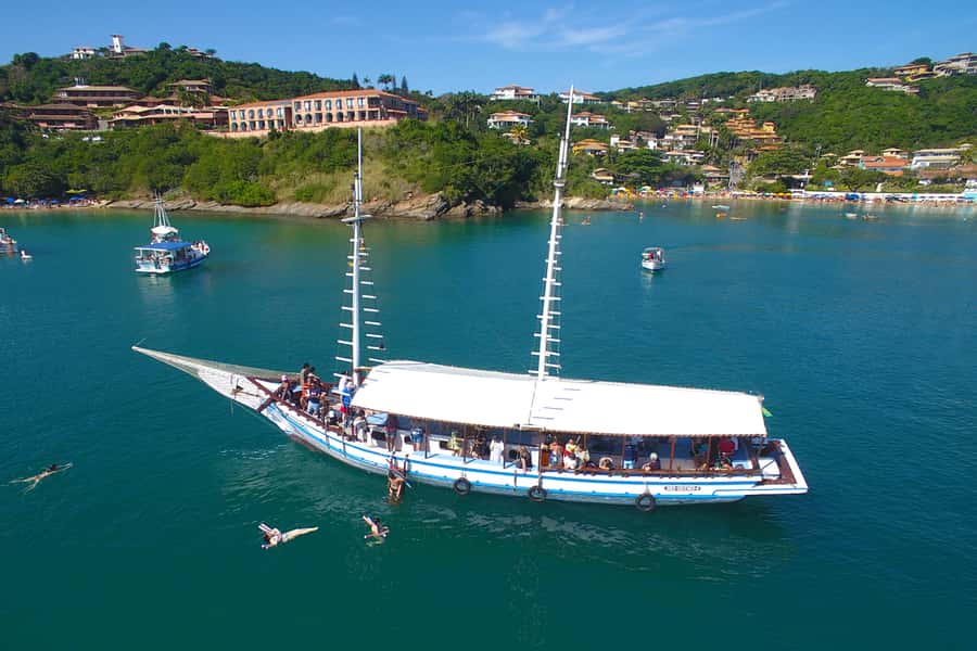 Búzios 2.5-Hour Schooner Boat Experience - Seeing Búzios from the water