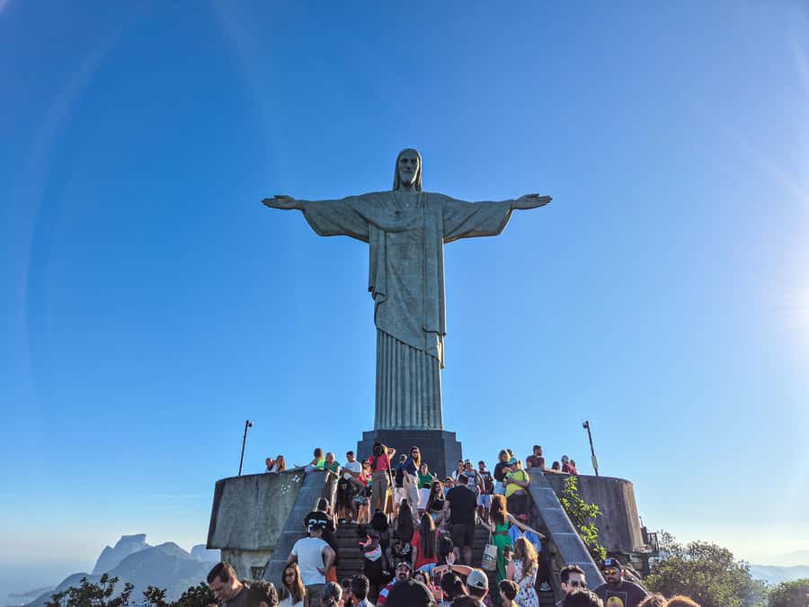 Christ the Redeemer and Escadaria Selarón Half-Day Tour - Through Tijuca rainforest to Corcovado Hill