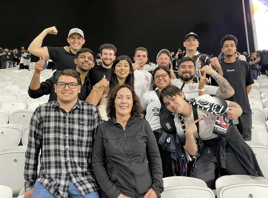 Corinthians Football Game Experience - Entering Neo Química Arena