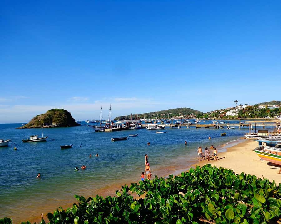 Discover Búzios Beaches and Boat Tours - Leaving from Búzios - Clear water, swimming gear, and the sea experience