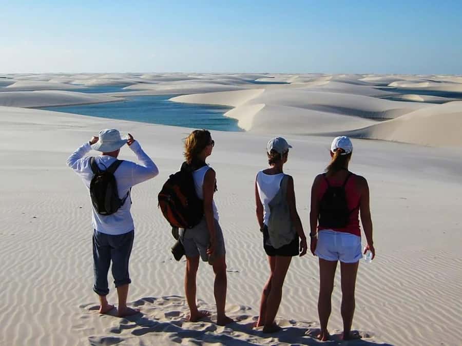 Discover Lagoa Azul & Maranhao: Half Day - Walking into a world of white sand