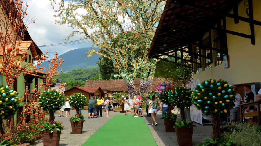 Florianópolis: Blumenau and Pomerode Germanic Route Day Trip - Vila Germanica gives the city its festival setting