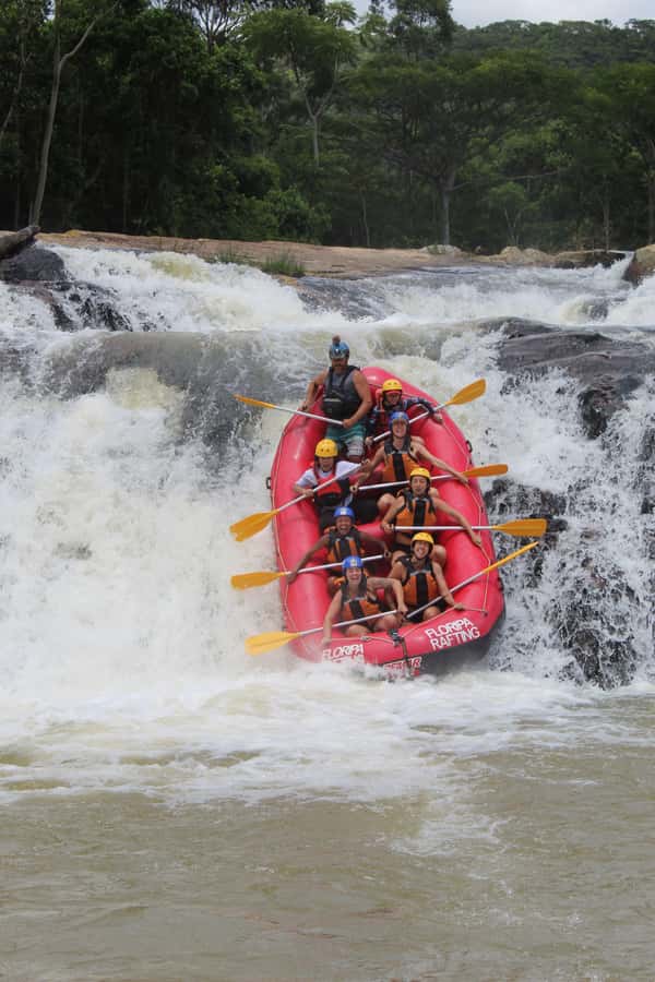 Florianópolis: RAFTING AVENTURA - Leaving central Florianópolis for Santo Amaro da Imperatriz