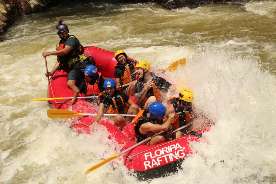 Florianópolis: RAFTING AVENTURA - Getting ready with the right equipment