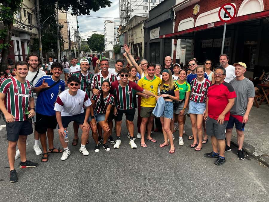 Fluminense Football Match at Maracanã with Local Hosts - Biometric Registration and Getting Inside