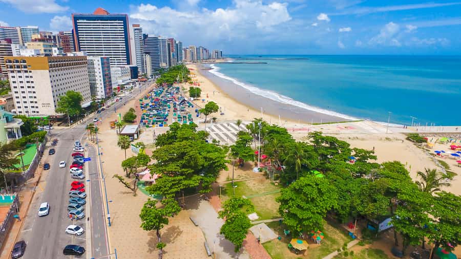 Fortaleza: Highlights City Tour - Praia do Futuro gives you the beach view