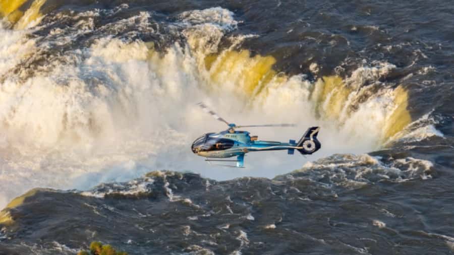 Foz do Iguaçu: Helicopter Flight over the Iguassu Falls - What happens from hotel pickup to takeoff