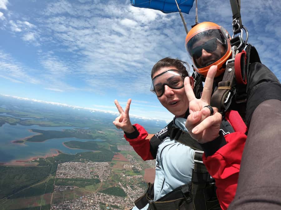 Foz do Iguacu: Skydiving Experience with Photos and Videos - Your arrival at Rua Ângela Aparecida Andrade, 1188