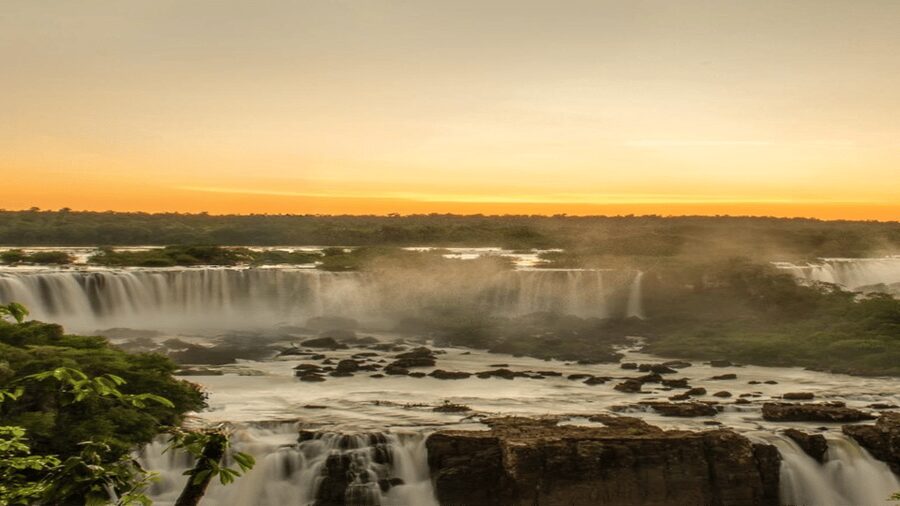 From Foz do Iguaçu: Sunset at the Falls - What to pack for the falls after dark