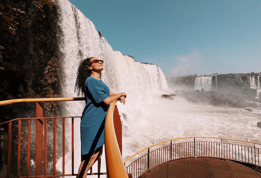 From Foz do Iguaçu: Sunset at the Falls - Entering Argentina’s Iguaçu National Park