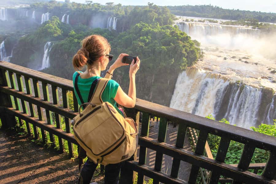 From Puerto Iguazu: Brazilian Side of the Falls with Ticket - What $162 buys you
