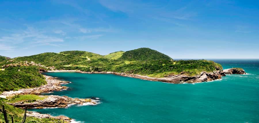 From Rio de Janeiro: Búzios Full-Day Boat Tour - Three swim stops from the schooner