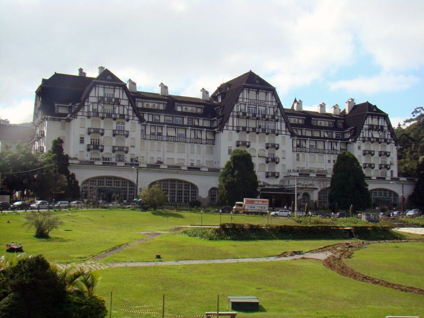 From Rio de Janeiro: Petrópolis Day Trip with Optional Lunch - Quitandinha Palace and its grand garden setting
