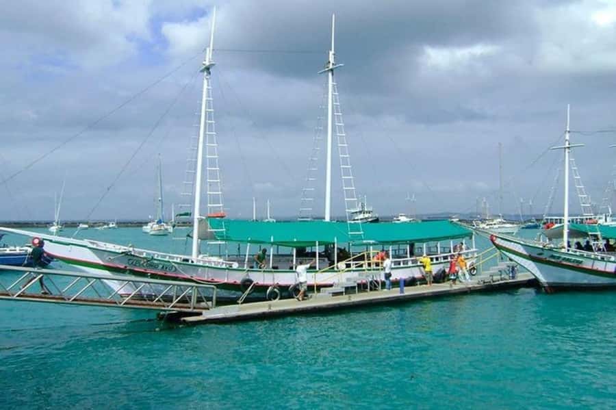 From Salvador: Schooner Tour to Frades Island - Five hours around Ilha dos Frades