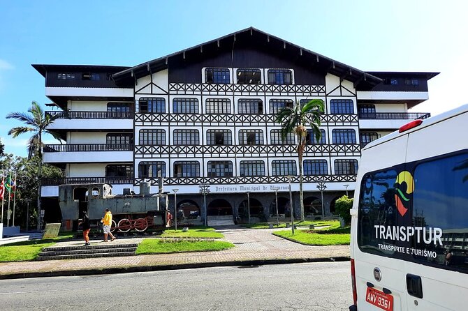 Germanic Roots Tour Blumenau and Pomerode - Pomerode’s welcome, chocolate, and town center