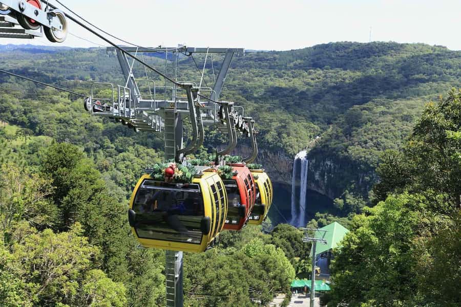 Gramado and Canela: Private Daytour from Porto Alegre - Skyglass and Air Tables in Canela