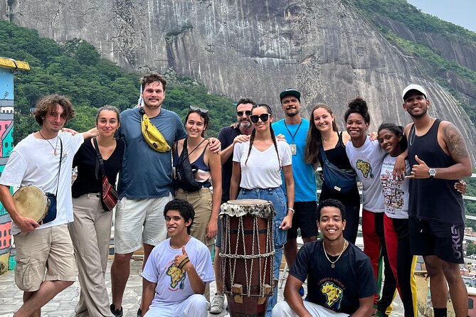 Group Rocinha Favela Tour - Local businesses and art studios add substance