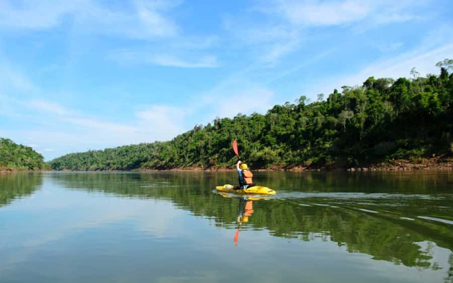 Guided Hike and Kayak or SUP River Tour w/ Transfer - What the hour on the water feels like