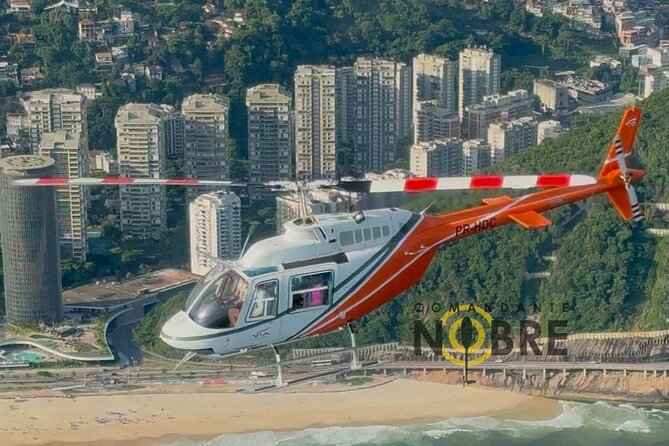 Helicopter Ride in Rio de Janeiro - 30 Minutes by Comandante Nobre - Rio’s big picture begins over Barra da Tijuca