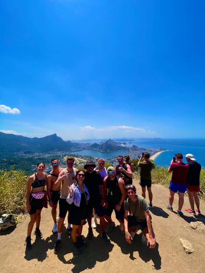 Hike Dois Irmãos + Vidigal Favela Experience - Walking Down Through Vidigal