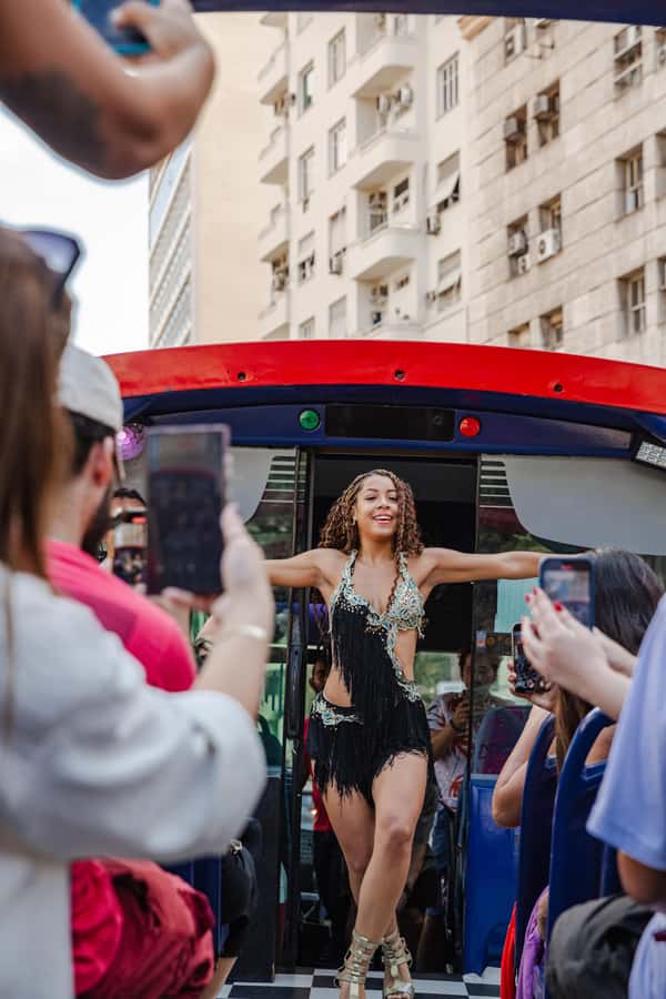 Hop-ON Hop-OFF Sightseeing Bus in Rio de Janeiro - Rio Samba Bus - A musical way to get your Rio bearings