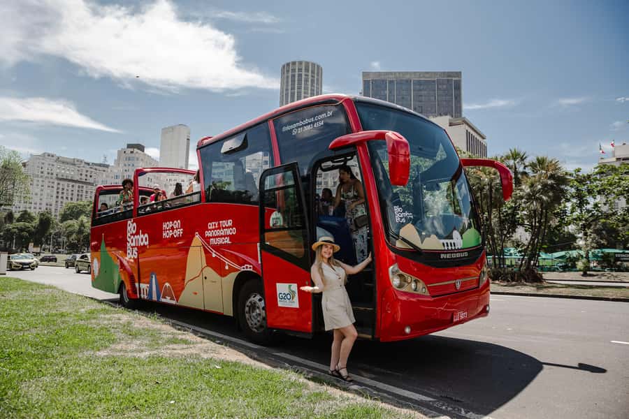Hop-ON Hop-OFF Sightseeing Bus in Rio de Janeiro - Rio Samba Bus - What the 24-stop route gives you