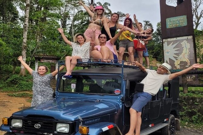 Jipe 4x4 Private 3hr Waterfalls and Waterfall Paraty by Jango Tour - Penha Church and the Royal Road story
