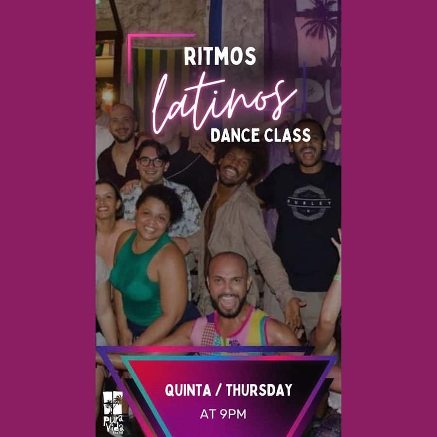 Latin Music Dance Class + DJs + 2 Free Drinks - Starting the night at Pura Vida’s deck bar