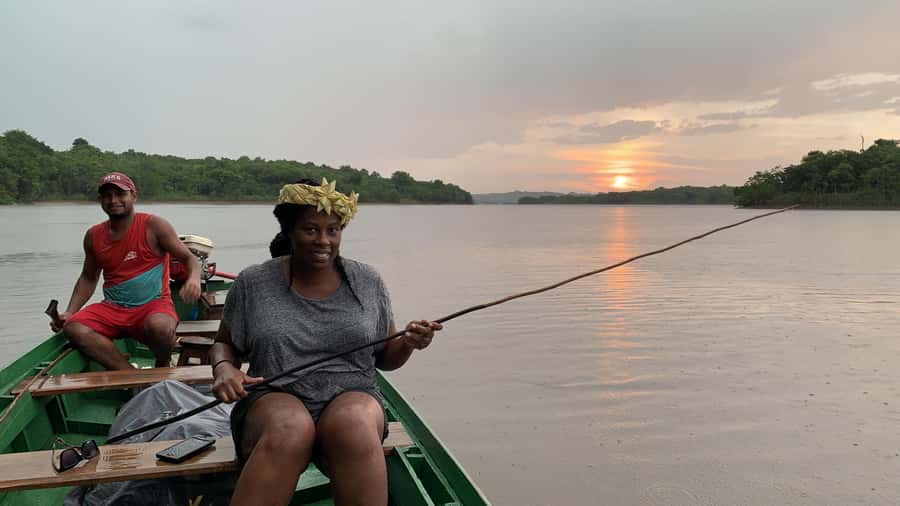 Manaus: 2-Day River Tour With Overnight Stay - Meeting Amazon pink dolphins in the water