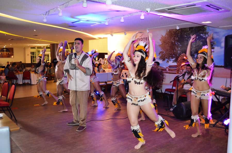 Manaus: Folklore Amazonian Dinner Show - Arriving at the Novotel for the 7:00 PM performance