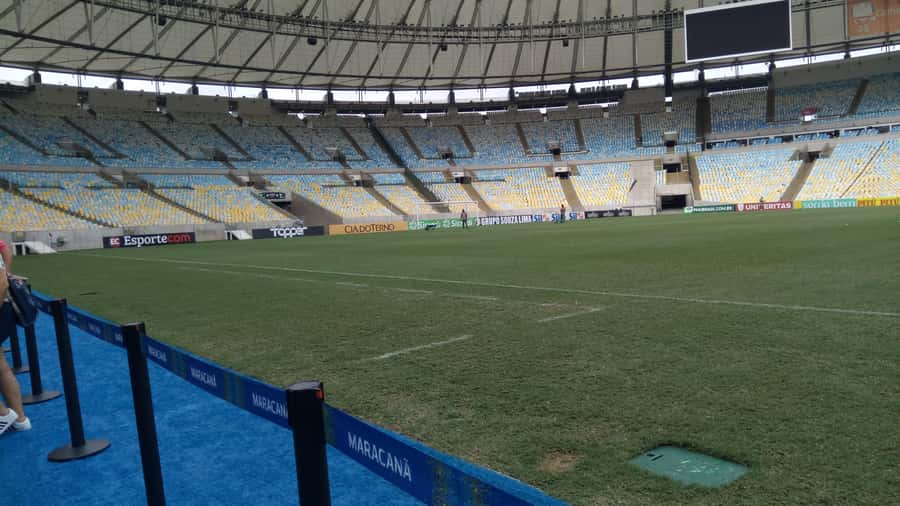 #Maracanã - Entering the Stadium and Seeing the Field