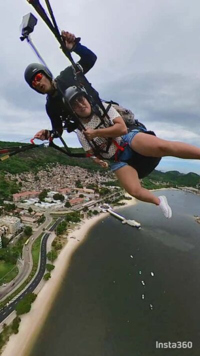 Niterói: Paragliding Experience with GoPro Photos and Video