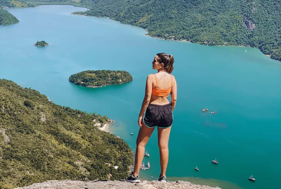 Paraty: Pão de Açucar Peak Trekking and Hiking Tour - Summit views above Brazil’s tropical fjord