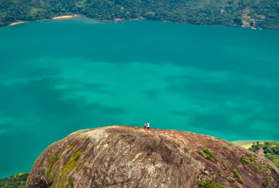 Paraty: Pão de Açucar Peak Trekking and Hiking Tour - Returning to Praia do Cruzeiro for a swim