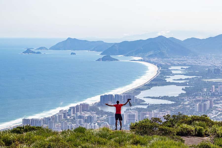 Pedra Bonita Trail: The easiest trail with a beautiful view of Rio - The payoff: Rio from Pedra Bonita