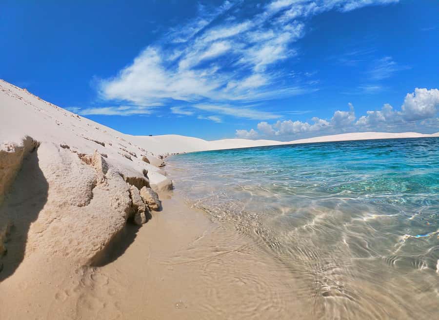 Rancharia Lagoon circuit (Santo Amaro) - A fast start from Santo Amaro into the dunes
