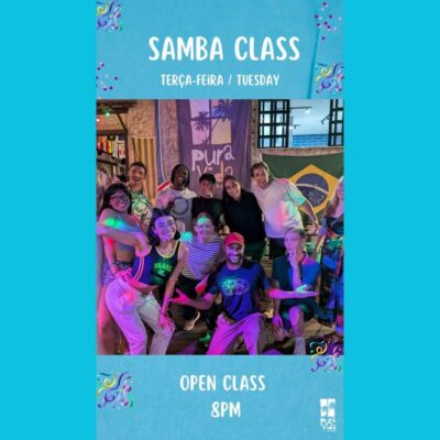 Caipirinha Workshop and Samba Class
