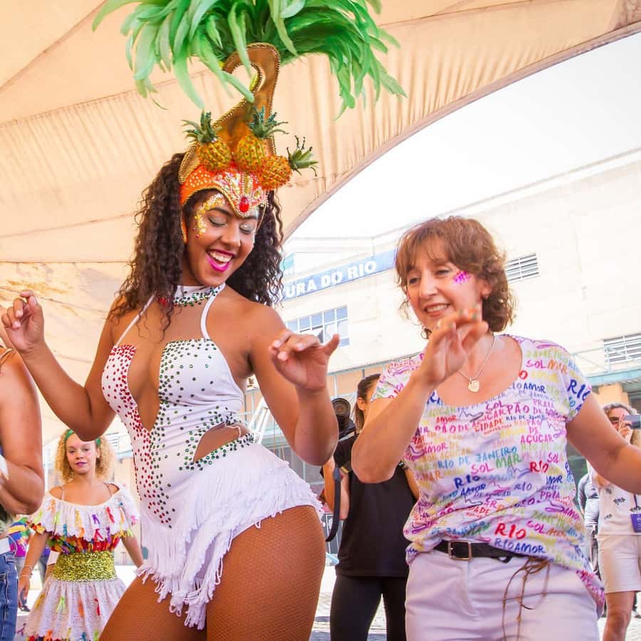 Rio de Janeiro: Carnaval Backstage Tour and Samba Class - Entering Rio’s carnival workshop