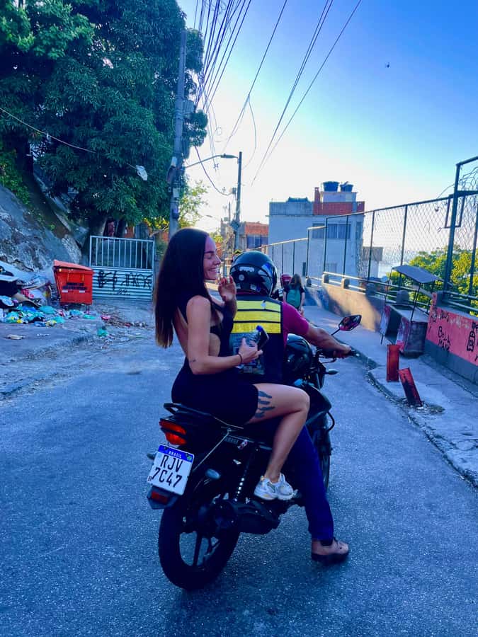 Rio de Janeiro: Dois Irmãos Peak Sunrise, Day or Sunset Hike - The moto-taxi ride adds a sharp jolt of Rio