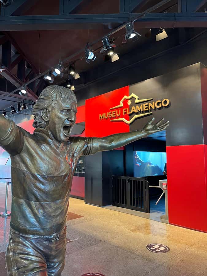 Rio de Janeiro: Flamengo Museum Ticket Entrance - Four floors of trophies at Gávea